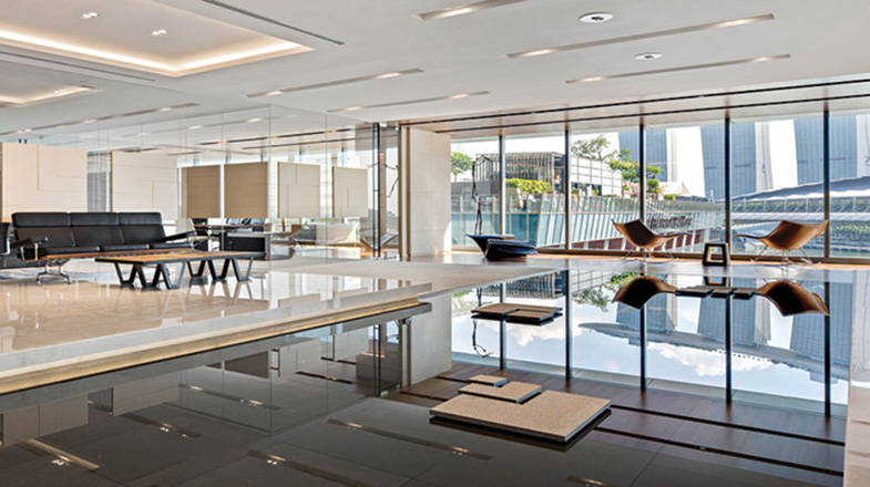 晶瑩剔透的辦公空間設計