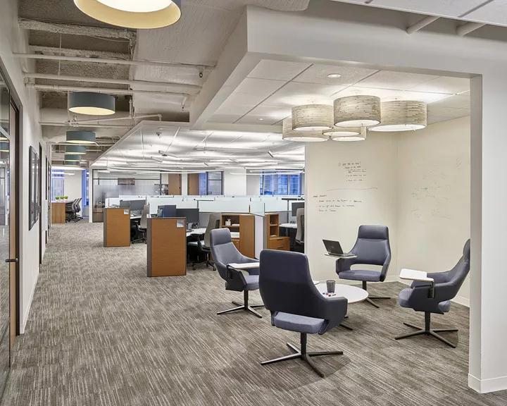 美国布兰迪全球投资公司BrandywineGlobal新总部办公空间设计欣赏