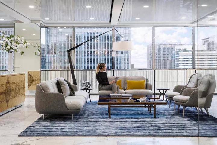 灵动奢活 国际咨询公司CRA芝加哥总部办公空间设计欣赏