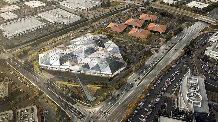 三界视觉 科技公司NVIDIA加州总部办公空间设计欣赏 