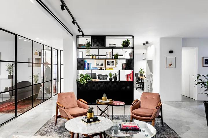 公寓式办公 风险公司Qumra Capital以色列总部办公空间设计欣赏