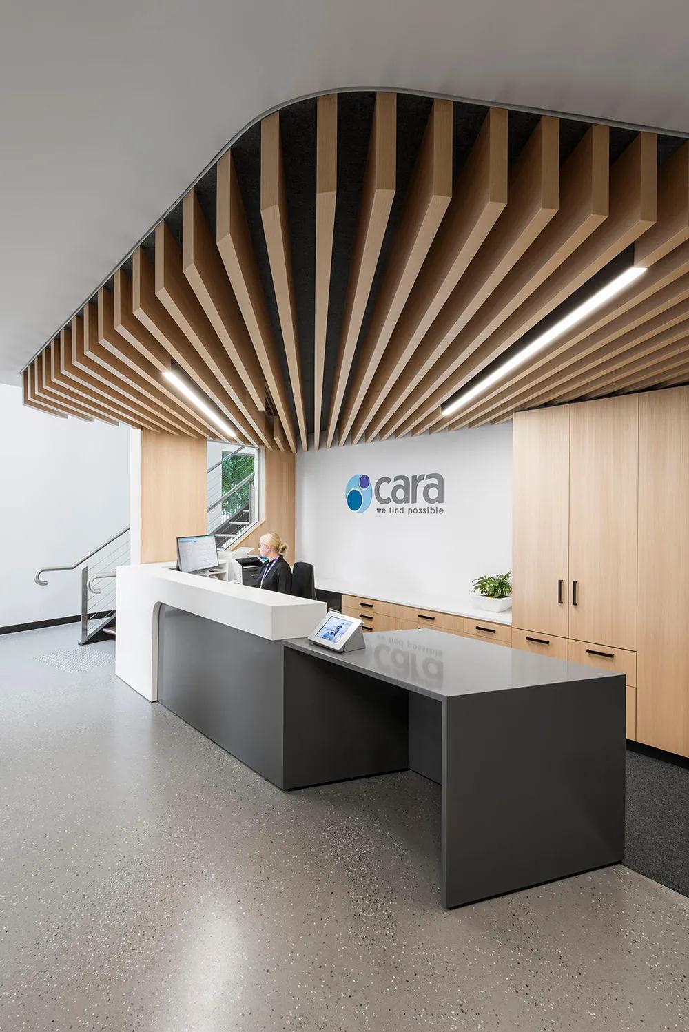 开放协作 非盈利组织Cara创意办公空间设计欣赏