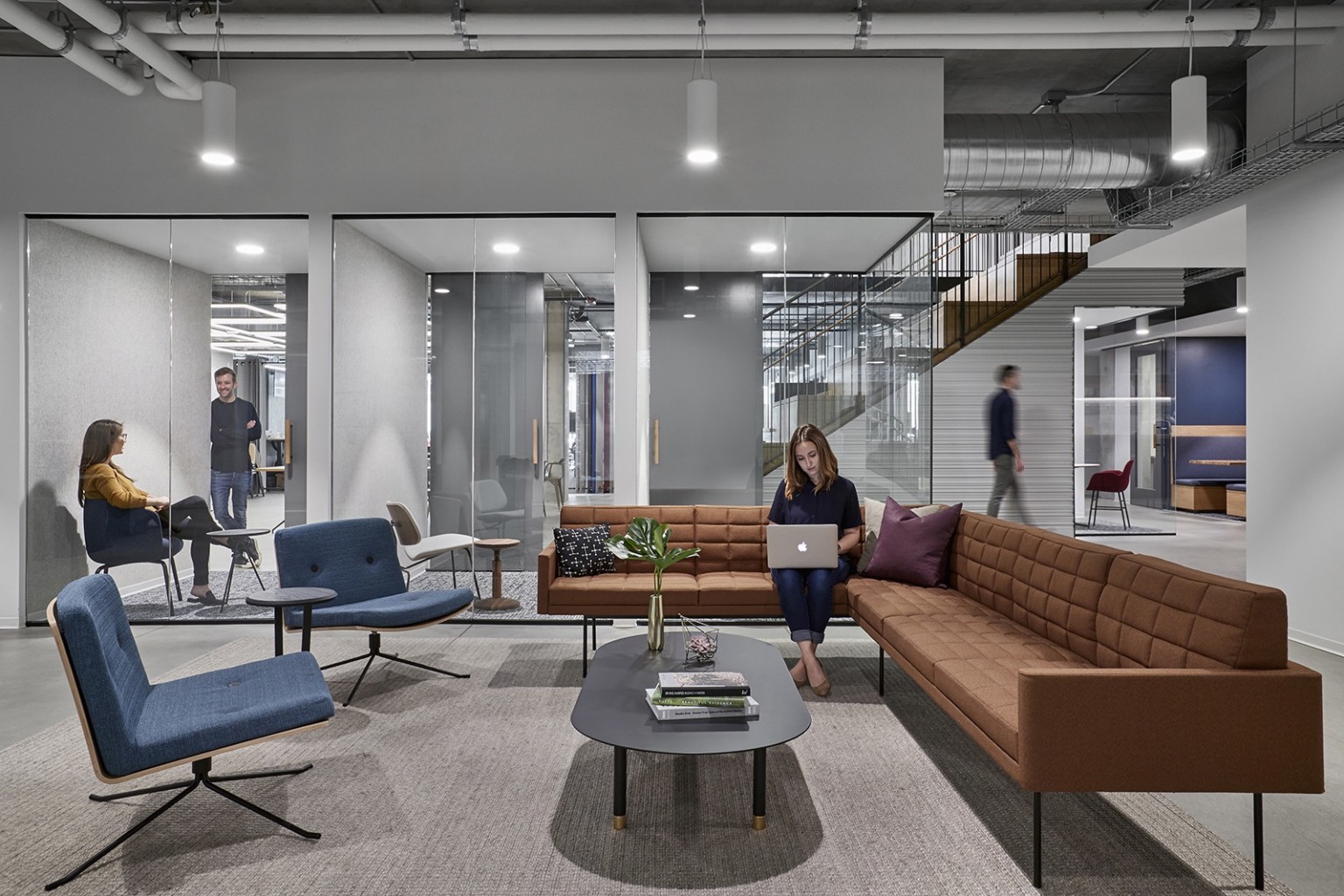 Blend 旧金山技术公司协作商业办公空间设计